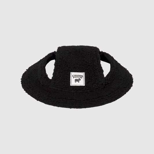 Cool Factor Bucket Hat: Black Grey / XL