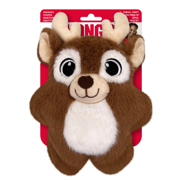 KONG Holiday Snuzzles Reindeer Md