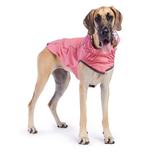 Reversible Elasto-Fit Raincoat - Pink/Pink: S