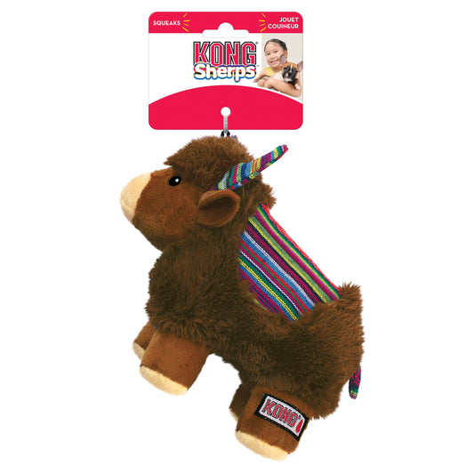 KONG® Sherps Yak Dog Plush Toy Medium