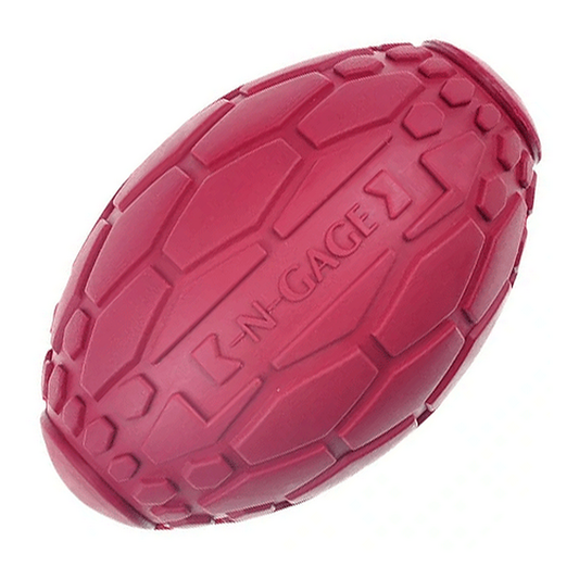 N-Gage Squeaker Football Regular 5" Red