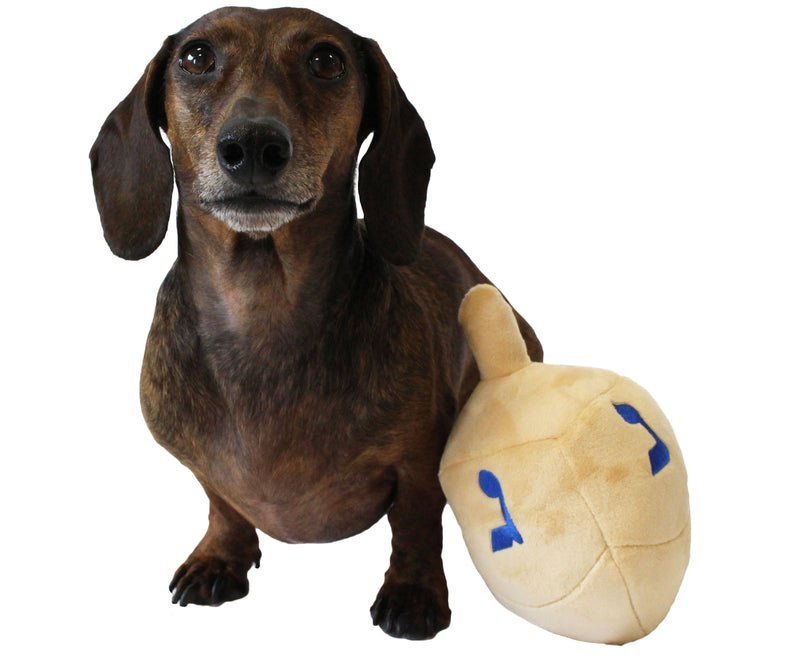 Midlee Dreidel Hanukkah Dog Toy