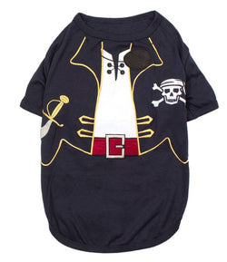 Captain Spawrrow Dog Shirt - Pirate Halloween Pet Costume