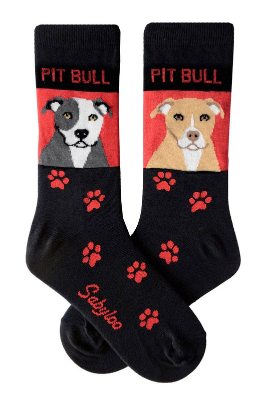 Pit Bull Dog Socks Light: 10-13