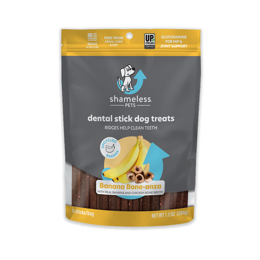 Dental Sticks Dog Treats - Banana Bone-anza