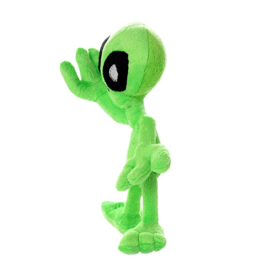 Mighty Tuffy Jr Liar Alien, Plush, Squeaky Dog Toy