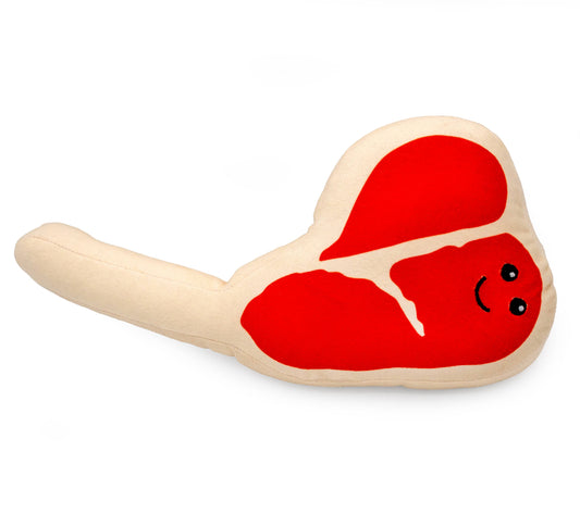 ThoozyPet TBone Steak Dog Toy 10”