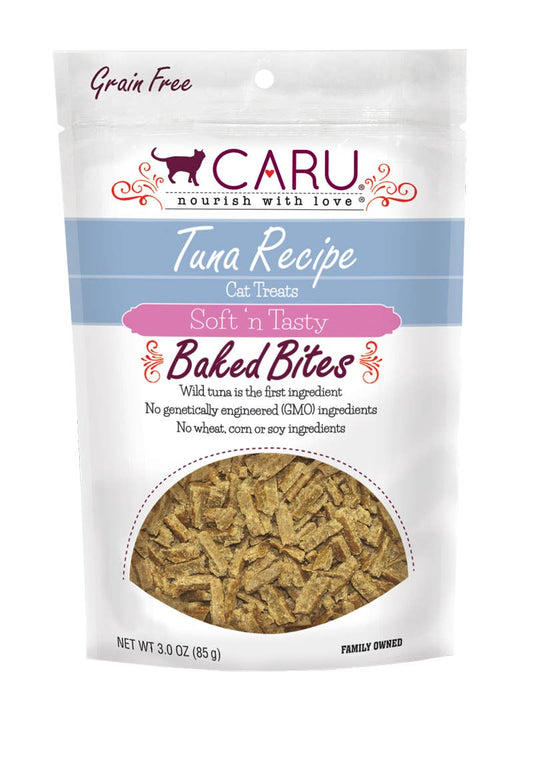 Caru Soft 'n Tasty Tuna Recipe Bites for Cats