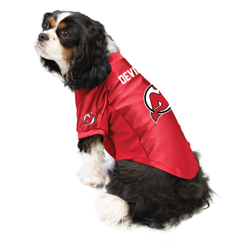 NHL New Jersey Devils Pet Stretch Jersey