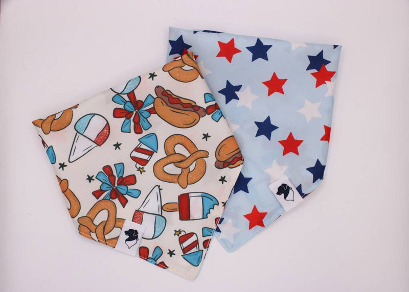 Summer Reversible Dog Bandana