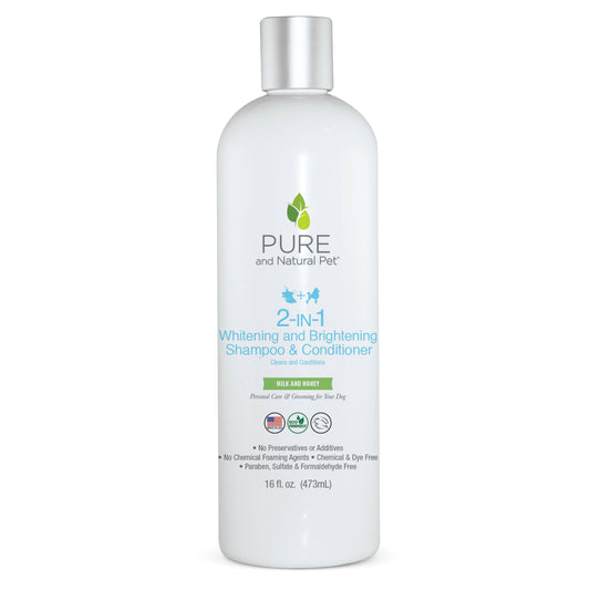 2-in-1 Whitening & Brightening Shampoo & Conditioner - Dogs