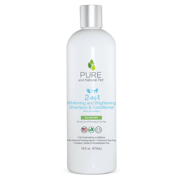 2-in-1 Whitening & Brightening Shampoo & Conditioner - Dogs