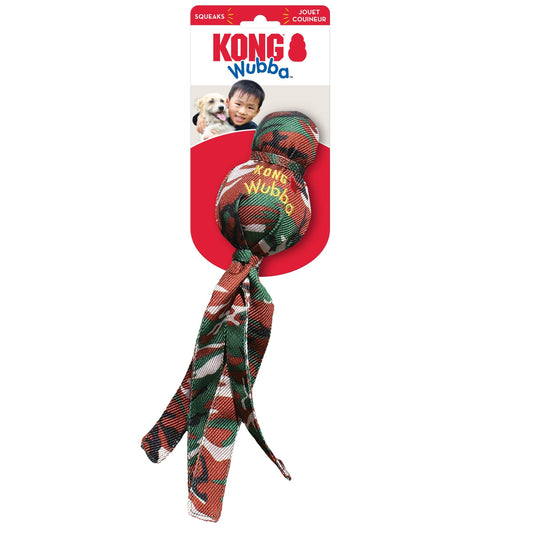 KONG® Wubba Camo Dog Tug Toy Assorted Large