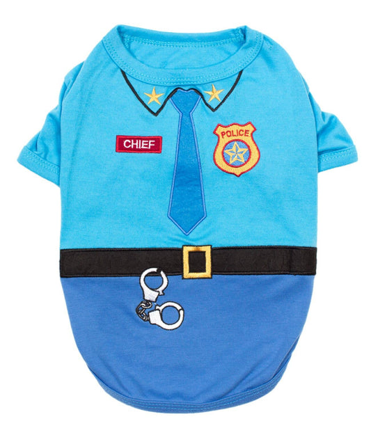 Officer Woof Dog Shirt Pet Costume