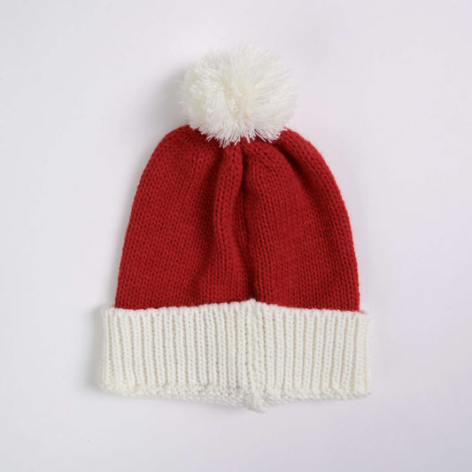 Spark Paws Human Pompom Hat - Santa