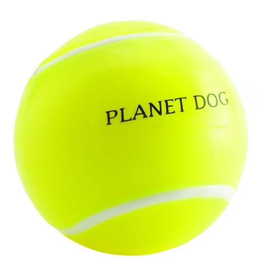Planet Dog Orbee-Tuff Tennis Ball Dog Chew Toy Yellow