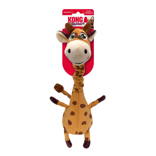 KONG® Shakers™ Bobz Giraffe Dog Plush Toy Medium