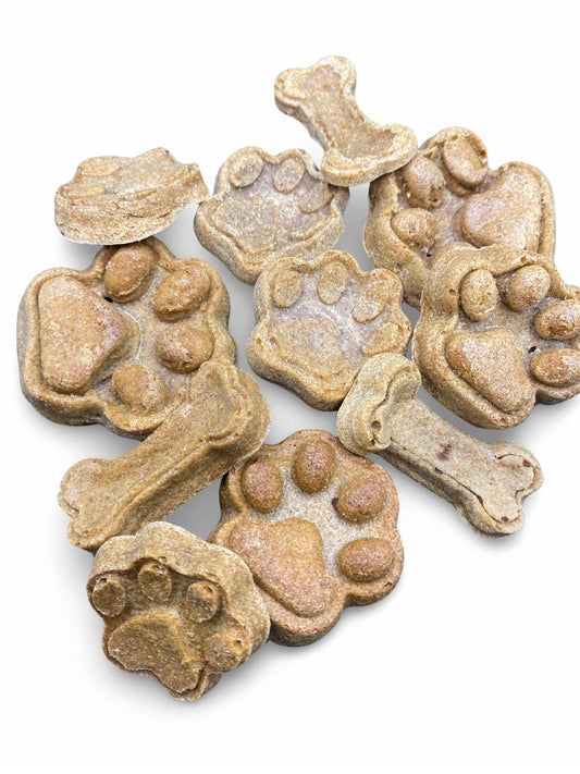 Frenchie Tale Organic Dog Biscuits: Peanut Butter