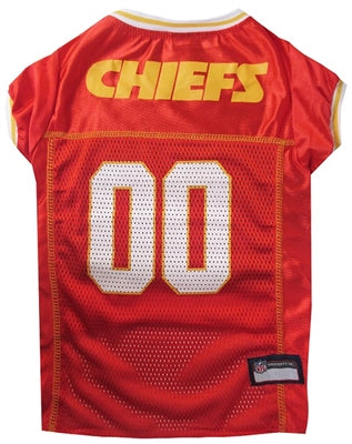 NFL Kansas City Chiefs Official Pet Mesh Jersey 3XL