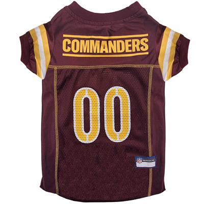 NFL Washington Commanders Officially Licensed Mesh Pet Jersey