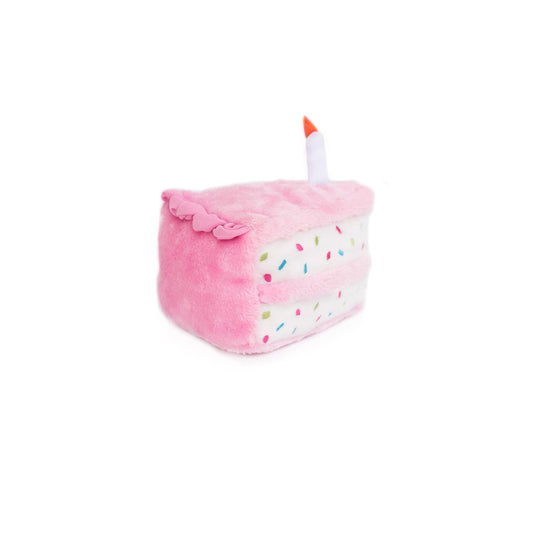 ZippyPaws Birthday Cake Pink