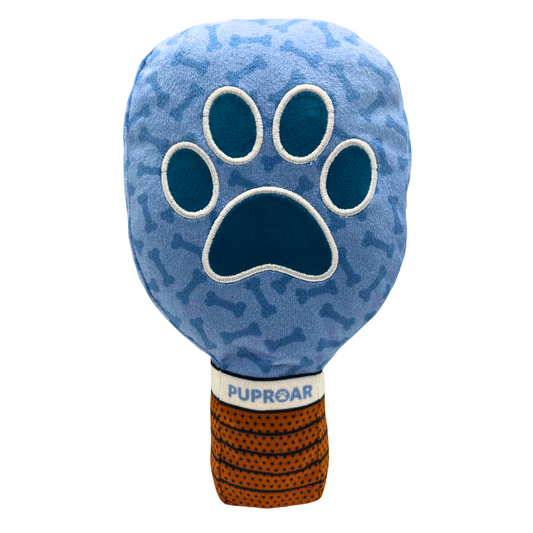 Pickleball Squeaky and Crinkly Dog Toy