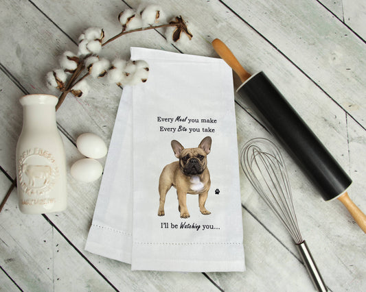 French Bulldog Kitchen Towel