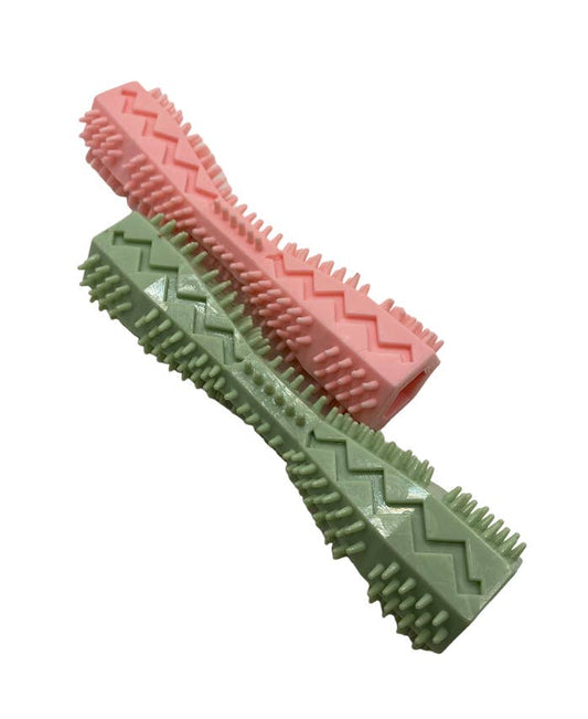 Teeth Cleaning Chew Toy: Green