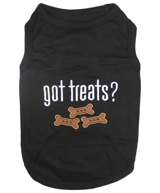 Got Treats Dog T-Shirt: L