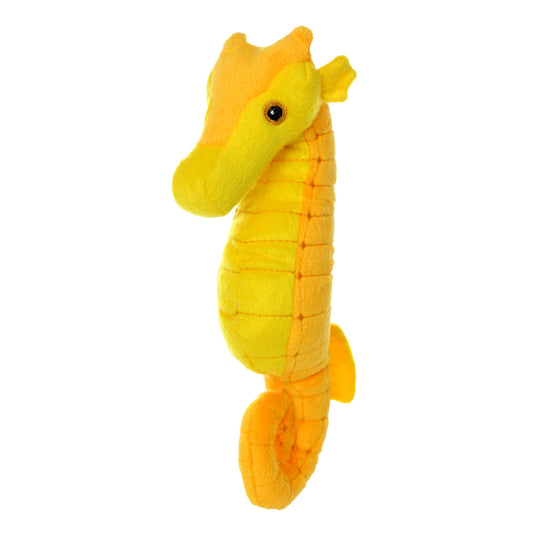 Mighty Tuffy Ocean Seahorse, Plush, Squeaky Dog Toy