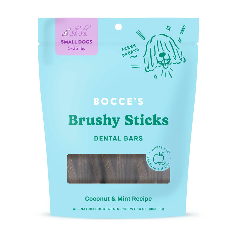 Bocce's Bakery - Dailies Brushy Sticks Dog Dental Treats 13oz: Medium