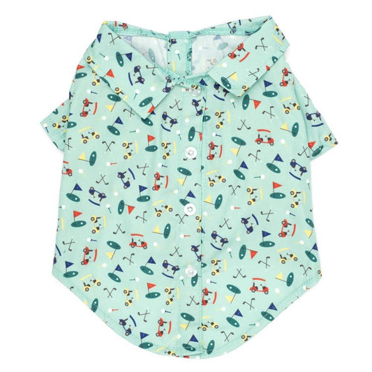 Golf Shirt: X Small / Green