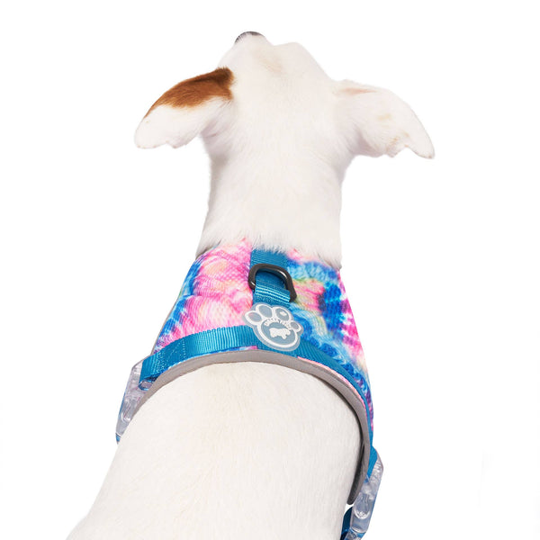 Chill Seeker Cooling Dog Harness (Tie Dye): 10 / Tie Dye