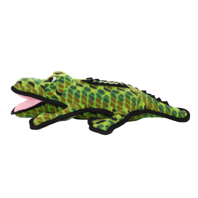 Tuffy Ocean  Alligator, Durable, Squeaky Dog Toy: Large