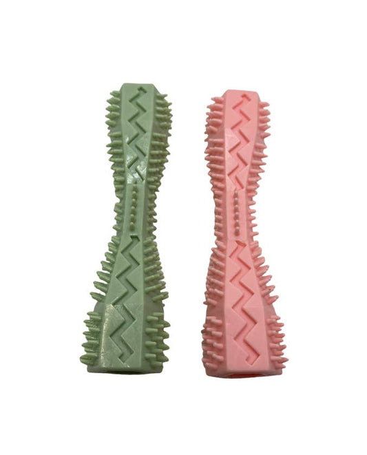 Teeth Cleaning Chew Toy: Green
