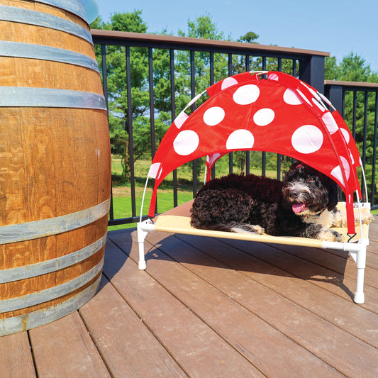 BigMouth Pets Mushroom Canopy Bed (large)