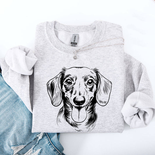 Dachshund Sweatshirt - Sand