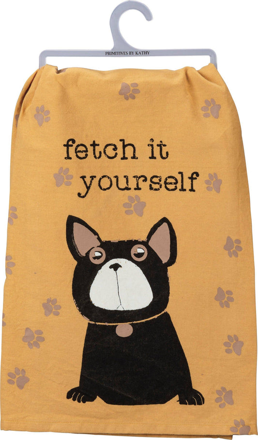 Fetch It Yourself Kitchen Towel