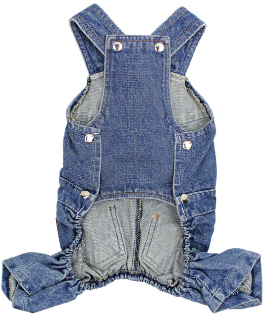 Denim Overalls – Perfect Pet Outfit for Casual Wear