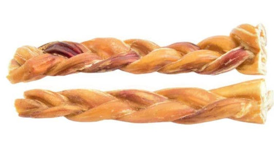 Triple Braided Bully Sticks 12 Inch Thick