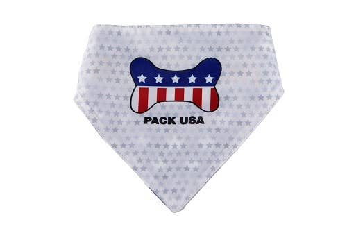 HIP DOGGIE PACK USA DOG BANDANA