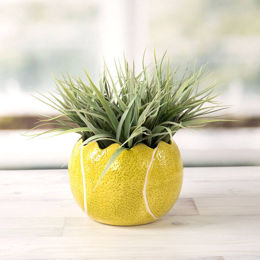 RD CERAMIC PLANTER - TENNIS