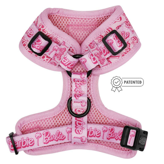 Barbie Malibu Adjustable Dog Harness - Pink