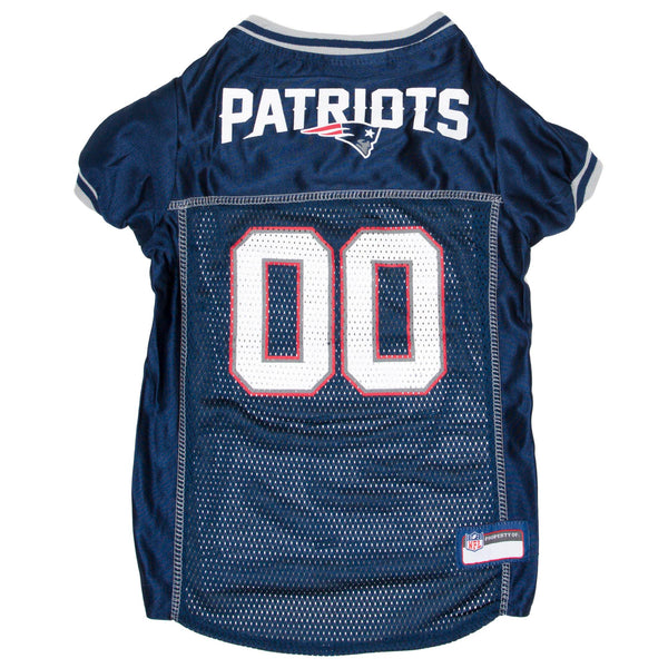 NFL New England Patriots Official Mesh Pet Jersey