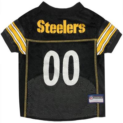 NFL Pittsburgh Steelers Official Pet Mesh Jersey