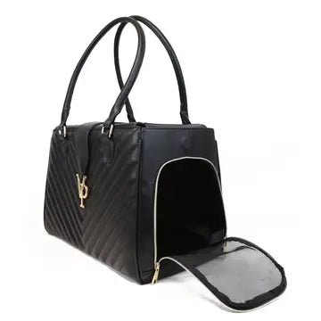 Vanderpump Monogram Pet Carrier