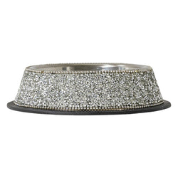 Luminous Rhinestone Dog Bowl