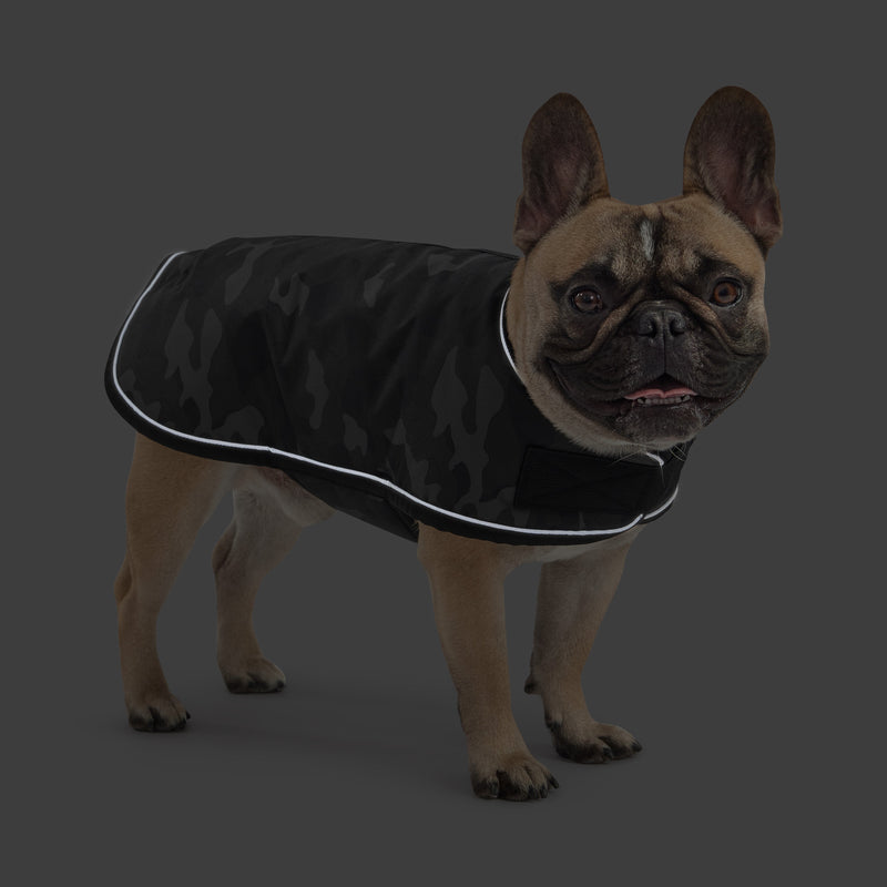 Waterproof Blanket Dog Jacket- Camo