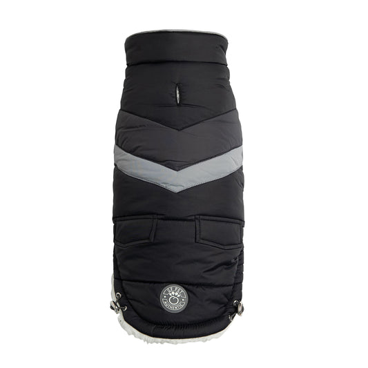 GF Pet Alpine Puffer Dog Jacket - Black