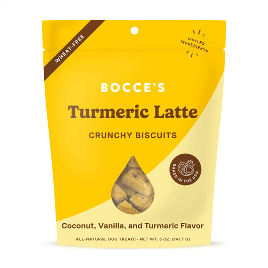 Bocce's Bakery - Turmeric Latte Biscuit Dog Treats 5oz